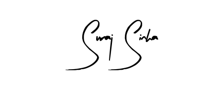 Create an unforgettable impression when signing with Suraj Sinha name styled in Arty Signature typography. 100% free online generator. Suraj Sinha signature style 8 images and pictures png