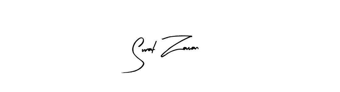 How to make Surat Zaman signature? Arty Signature is a professional autograph style. Create handwritten signature for Surat Zaman name. Surat Zaman signature style 8 images and pictures png