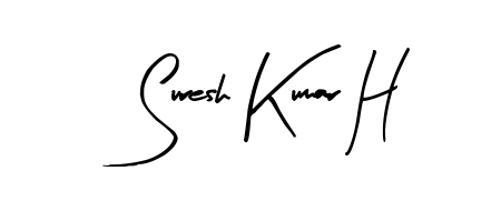 Stand out with a creative autograph for Suresh Kumar H. The Arty Signature styling blends modern aesthetics with classic signature flourishes. Suresh Kumar H signature style 8 images and pictures png
