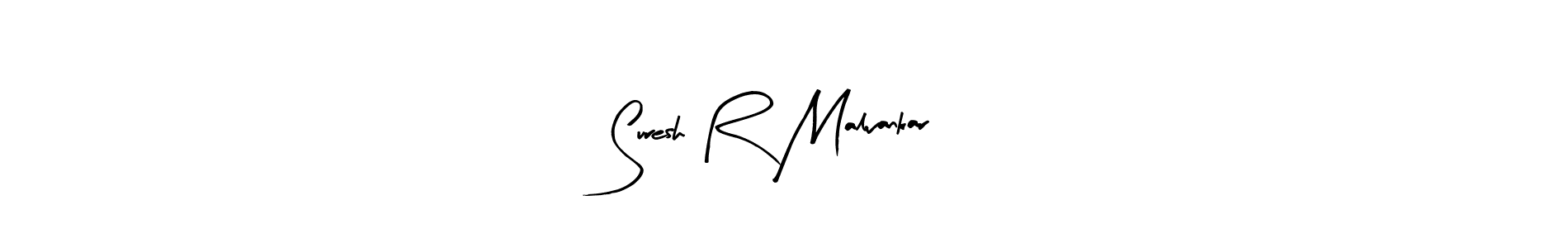 Here are the top 10 professional signature styles for the name Suresh R  Malvankar. These are the best autograph styles you can use for your name. Suresh R  Malvankar signature style 8 images and pictures png