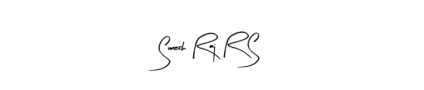 Make a beautiful signature design for name Suresh Raj R S. With this signature (Arty Signature) style, you can create a handwritten signature for free. Suresh Raj R S signature style 8 images and pictures png