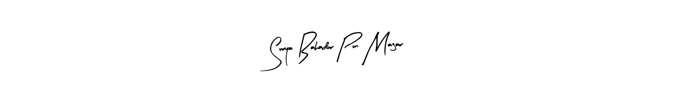 How to Draw Surya Bahadur Pun Magar signature style? Arty Signature is a latest design signature styles for name Surya Bahadur Pun Magar. Surya Bahadur Pun Magar signature style 8 images and pictures png