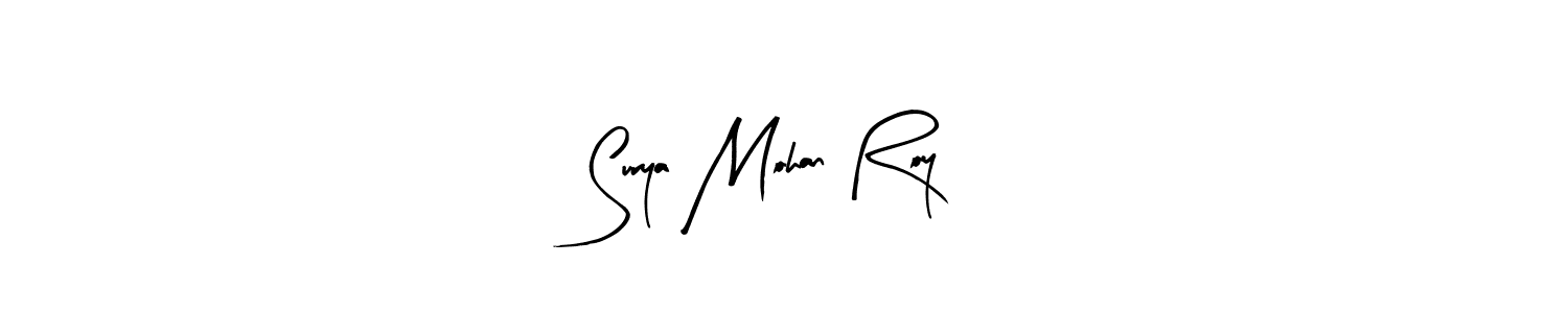 if you are searching for the best signature style for your name Surya Mohan Roy. so please give up your signature search. here we have designed multiple signature styles  using Arty Signature. Surya Mohan Roy signature style 8 images and pictures png
