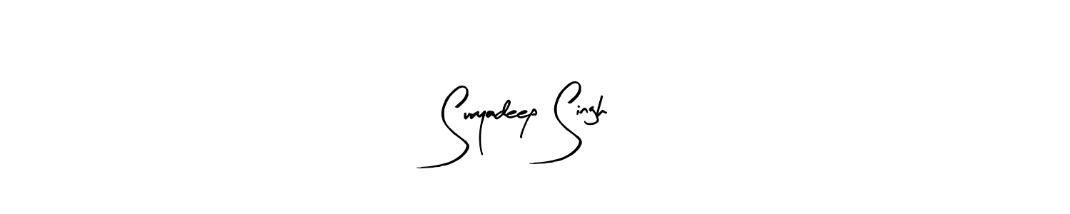 It looks lik you need a new signature style for name Suryadeep Singh. Design unique handwritten (Arty Signature) signature with our free signature maker in just a few clicks. Suryadeep Singh signature style 8 images and pictures png