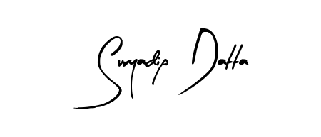 The Arty Signature handwriting style adds charm and authenticity to name Suryadip Datta. A wonderful choice for personal thank-you notes. Suryadip Datta signature style 8 images and pictures png