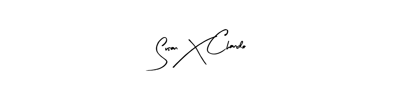 Make a beautiful signature design for name Susan X Chando. Use this online signature maker to create a handwritten signature for free. Susan X Chando signature style 8 images and pictures png