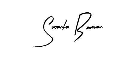 The best way (Arty Signature) to make a short signature is to pick only two or three words in your name. For converting this name Susanta Borman. Susanta Borman signature style 8 images and pictures png