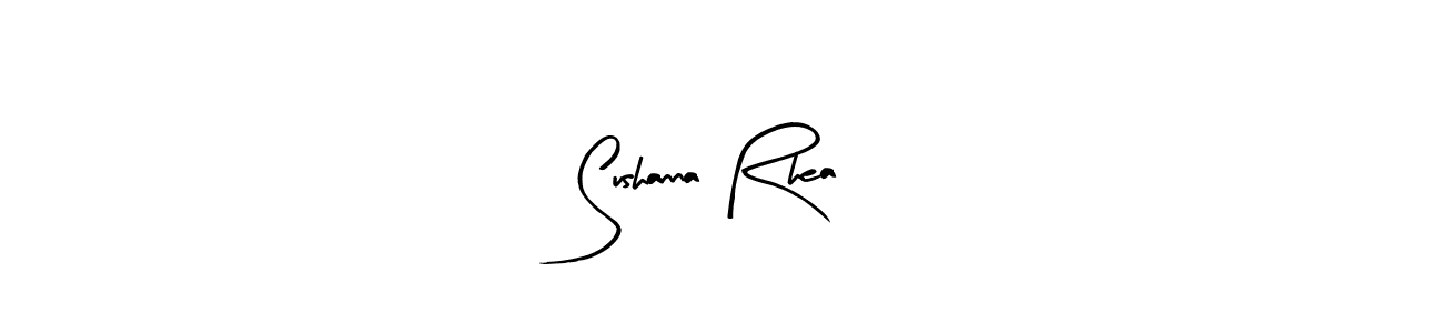 This is the best signature style for the Sushanna Rhea name. Also you like these signature font (Arty Signature). Mix name signature. Sushanna Rhea signature style 8 images and pictures png