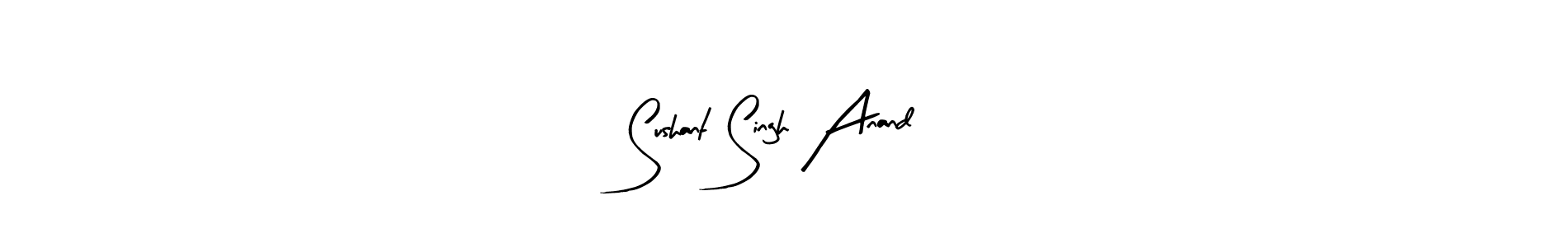 Best and Professional Signature Style for Sushant Singh Anand. Arty Signature Best Signature Style Collection. Sushant Singh Anand signature style 8 images and pictures png