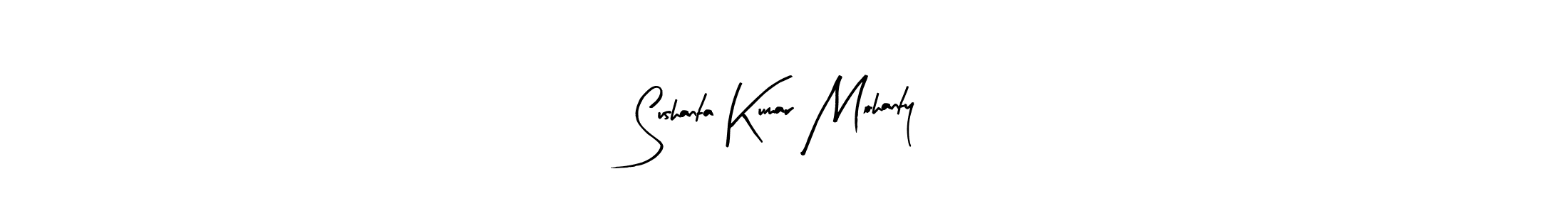 Design your own signature with our free online signature maker. With this signature software, you can create a handwritten (Arty Signature) signature for name Sushanta Kumar Mohanty. Sushanta Kumar Mohanty signature style 8 images and pictures png