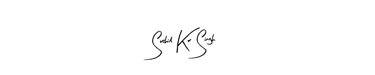 How to Draw Sushil Kr Singh signature style? Arty Signature is a latest design signature styles for name Sushil Kr Singh. Sushil Kr Singh signature style 8 images and pictures png