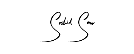 Create a beautiful signature design for name Sushil Saw. With this signature (Arty Signature) fonts, you can make a handwritten signature for free. Sushil Saw signature style 8 images and pictures png