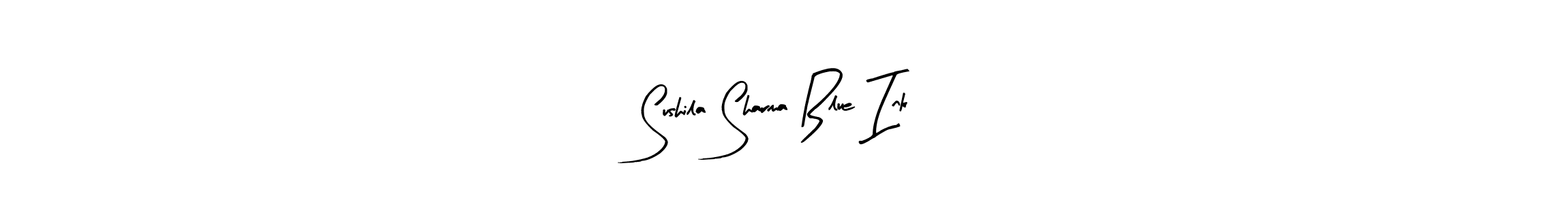 It looks lik you need a new signature style for name Sushila Sharma Blue Ink. Design unique handwritten (Arty Signature) signature with our free signature maker in just a few clicks. Sushila Sharma Blue Ink signature style 8 images and pictures png