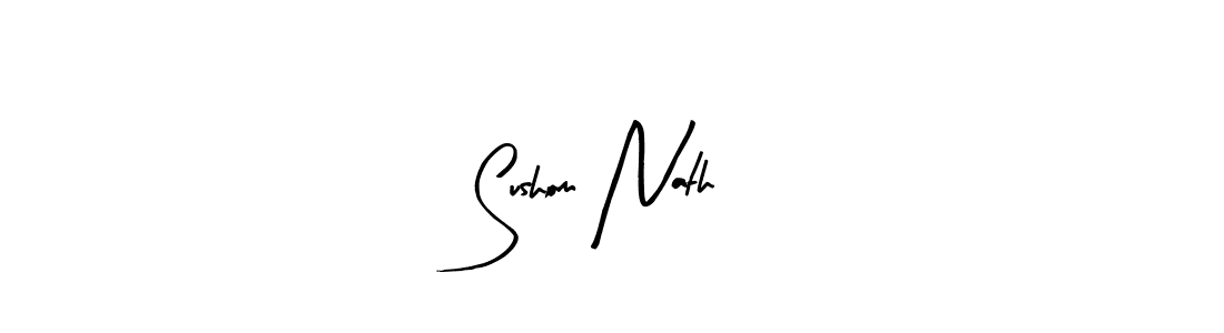 You can use this online signature creator to create a handwritten signature for the name Sushom Nath. This is the best online autograph maker. Sushom Nath signature style 8 images and pictures png