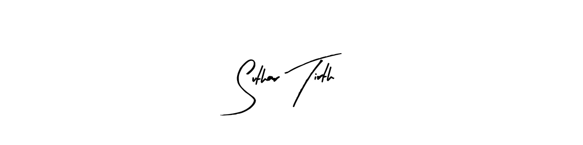 Check out images of Autograph of Suthar Tirth name. Actor Suthar Tirth Signature Style. Arty Signature is a professional sign style online. Suthar Tirth signature style 8 images and pictures png