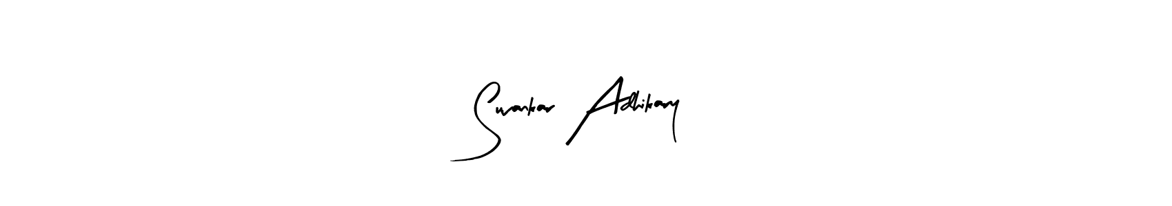 Make a short Suvankar Adhikary signature style. Manage your documents anywhere anytime using Arty Signature. Create and add eSignatures, submit forms, share and send files easily. Suvankar Adhikary signature style 8 images and pictures png
