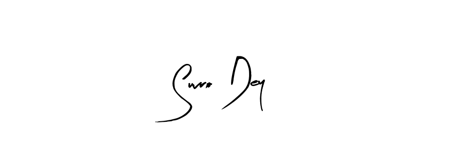 Suvro Dey stylish signature style. Best Handwritten Sign (Arty Signature) for my name. Handwritten Signature Collection Ideas for my name Suvro Dey. Suvro Dey signature style 8 images and pictures png