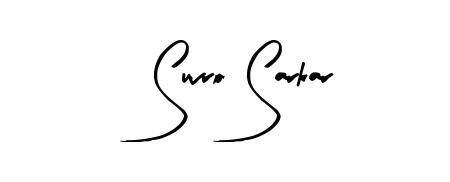A dynamic signature style for Suvro Sarkar using Arty Signature script. Designed to look authentic, handwritten, and professional. Suvro Sarkar signature style 8 images and pictures png