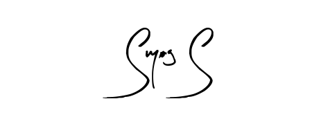 How to Draw Suyog S signature style? Arty Signature is a latest design signature styles for name Suyog S. Suyog S signature style 8 images and pictures png
