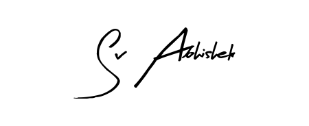 You can use this online signature creator to create a handwritten signature for the name Sv Abhishek. This is the best online autograph maker. Sv Abhishek signature style 8 images and pictures png