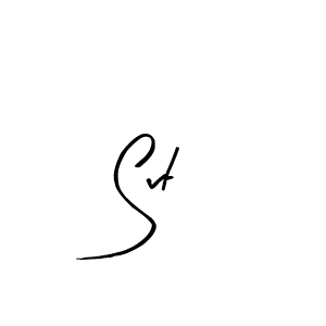 Design your own signature with our free online signature maker. With this signature software, you can create a handwritten (Arty Signature) signature for name Svt. Svt signature style 8 images and pictures png