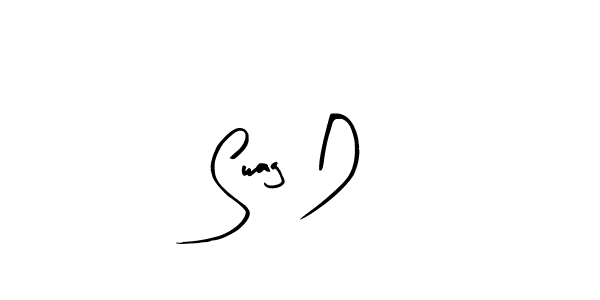 Once you've used our free online signature maker to create your best signature Arty Signature style, it's time to enjoy all of the benefits that Swag D name signing documents. Swag D signature style 8 images and pictures png