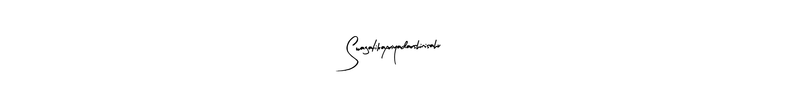 Use a signature maker to create a handwritten signature online. With this signature software, you can design (Arty Signature) your own signature for name Swagatikapriyadarshinisahu. Swagatikapriyadarshinisahu signature style 8 images and pictures png