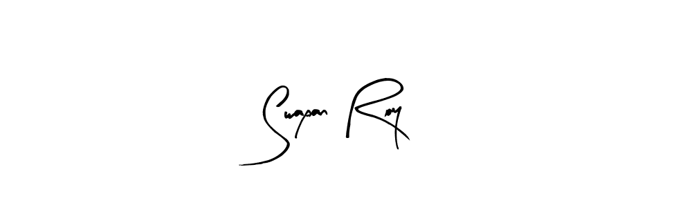 The best way (Arty Signature) to make a short signature is to pick only two or three words in your name. The name Swapan Roy include a total of six letters. For converting this name. Swapan Roy signature style 8 images and pictures png