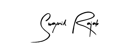 Design your own signature with our free online signature maker. With this signature software, you can create a handwritten (Arty Signature) signature for name Swapnil Rajak. Swapnil Rajak signature style 8 images and pictures png