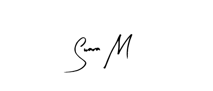 Once you've used our free online signature maker to create your best signature Arty Signature style, it's time to enjoy all of the benefits that Swara M name signing documents. Swara M signature style 8 images and pictures png