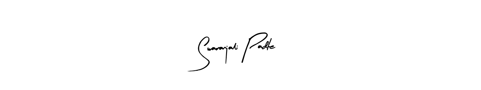 Also You can easily find your signature by using the search form. We will create Swaranjali Padte name handwritten signature images for you free of cost using Arty Signature sign style. Swaranjali Padte signature style 8 images and pictures png