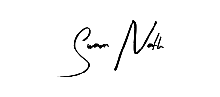 This is the best signature style for the Swarn Nath name. Also you like these signature font (Arty Signature). Mix name signature. Swarn Nath signature style 8 images and pictures png