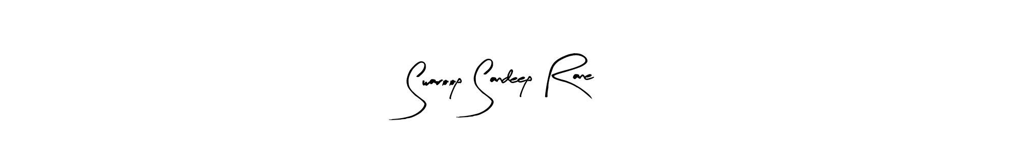 You can use this online signature creator to create a handwritten signature for the name Swaroop Sandeep Rane. This is the best online autograph maker. Swaroop Sandeep Rane signature style 8 images and pictures png