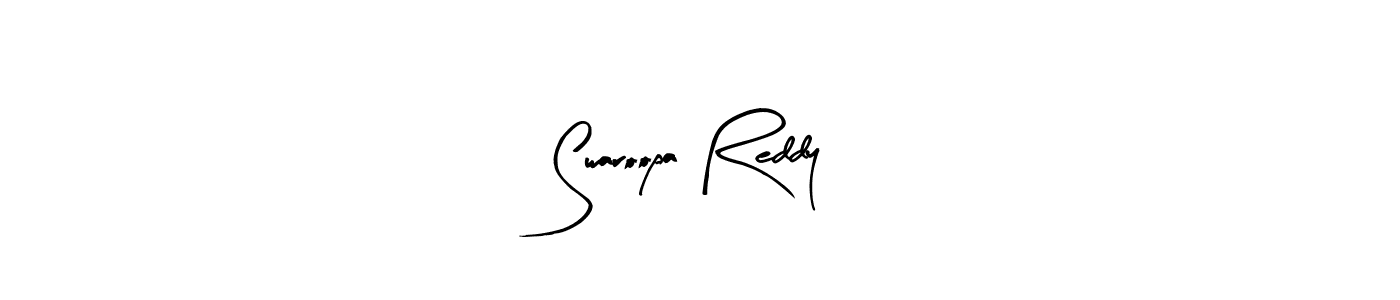 Also You can easily find your signature by using the search form. We will create Swaroopa Reddy name handwritten signature images for you free of cost using Arty Signature sign style. Swaroopa Reddy signature style 8 images and pictures png