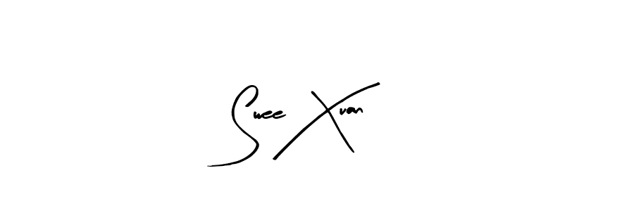 How to make Swee Xuan signature? Arty Signature is a professional autograph style. Create handwritten signature for Swee Xuan name. Swee Xuan signature style 8 images and pictures png