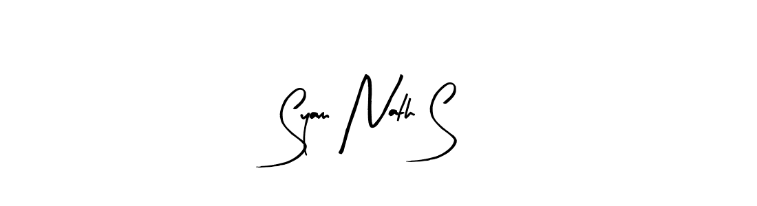 You can use this online signature creator to create a handwritten signature for the name Syam Nath S. This is the best online autograph maker. Syam Nath S signature style 8 images and pictures png