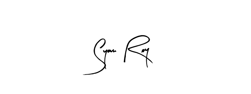 Create a beautiful signature design for name Syam Roy. With this signature (Arty Signature) fonts, you can make a handwritten signature for free. Syam Roy signature style 8 images and pictures png