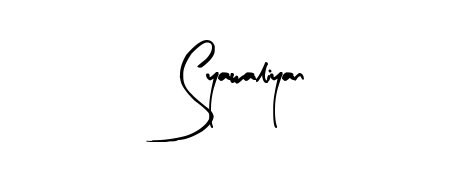 Master the art of signing with Syawaliyan written in fluent Arty Signature script. A great template to practice and refine your handwriting. Syawaliyan signature style 8 images and pictures png