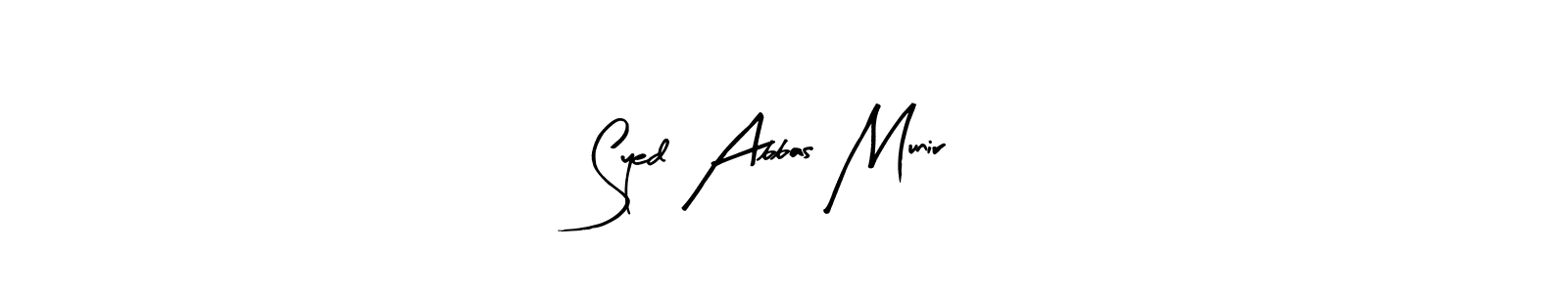 if you are searching for the best signature style for your name Syed Abbas Munir. so please give up your signature search. here we have designed multiple signature styles  using Arty Signature. Syed Abbas Munir signature style 8 images and pictures png