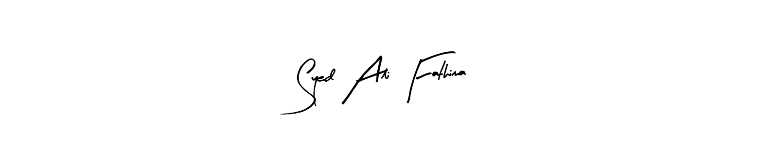 You can use this online signature creator to create a handwritten signature for the name Syed Ali Fathima. This is the best online autograph maker. Syed Ali Fathima signature style 8 images and pictures png