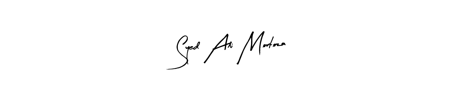 Make a beautiful signature design for name Syed Ali Mortoza. Use this online signature maker to create a handwritten signature for free. Syed Ali Mortoza signature style 8 images and pictures png