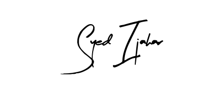 Elevate your brand with a stunning Syed Ijahar eSignature. The Arty Signature style provides a balanced, flowing aesthetic for everyday signing. Syed Ijahar signature style 8 images and pictures png