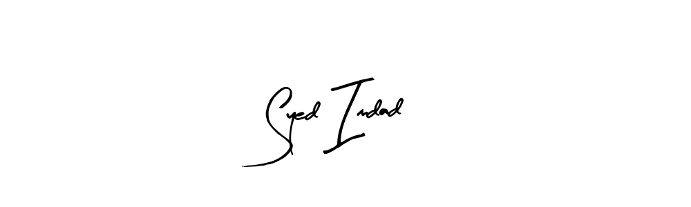 It looks lik you need a new signature style for name Syed Imdad. Design unique handwritten (Arty Signature) signature with our free signature maker in just a few clicks. Syed Imdad signature style 8 images and pictures png