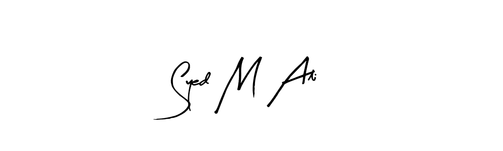 Also we have Syed M Ali name is the best signature style. Create professional handwritten signature collection using Arty Signature autograph style. Syed M Ali signature style 8 images and pictures png