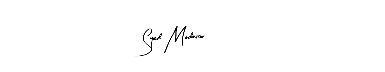 Arty Signature is a professional signature style that is perfect for those who want to add a touch of class to their signature. It is also a great choice for those who want to make their signature more unique. Get Syed Modassir786 name to fancy signature for free. Syed Modassir786 signature style 8 images and pictures png