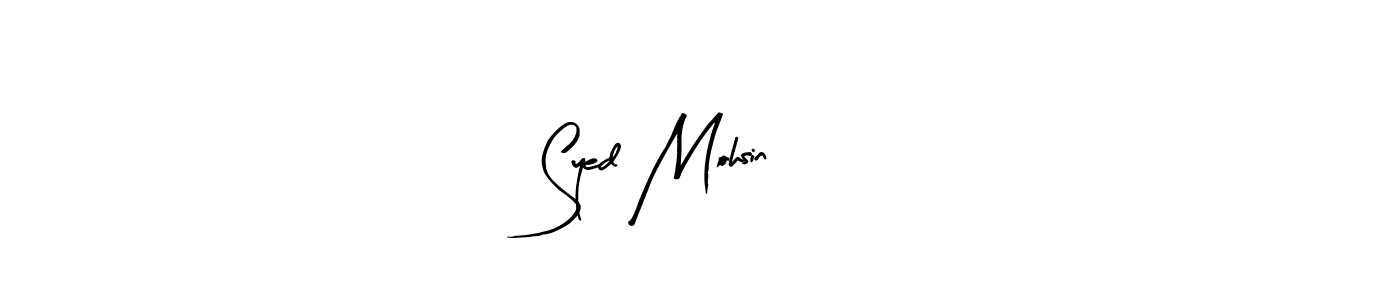 Create a beautiful signature design for name Syed Mohsin 96. With this signature (Arty Signature) fonts, you can make a handwritten signature for free. Syed Mohsin 96 signature style 8 images and pictures png
