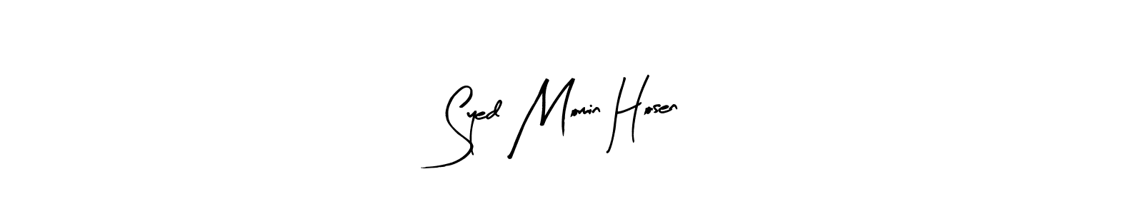 Make a short Syed Momin Hosen signature style. Manage your documents anywhere anytime using Arty Signature. Create and add eSignatures, submit forms, share and send files easily. Syed Momin Hosen signature style 8 images and pictures png