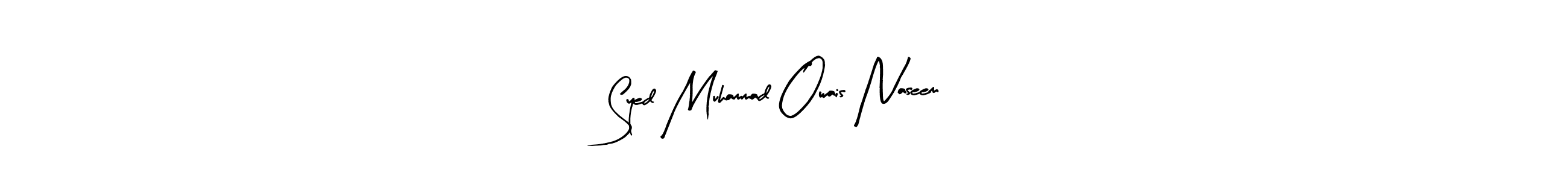 Use a signature maker to create a handwritten signature online. With this signature software, you can design (Arty Signature) your own signature for name Syed Muhammad Owais Naseem. Syed Muhammad Owais Naseem signature style 8 images and pictures png