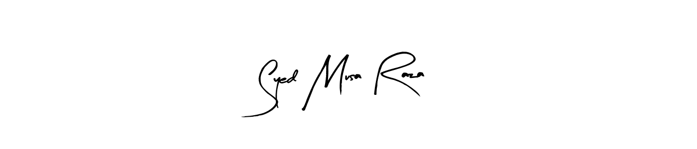 You can use this online signature creator to create a handwritten signature for the name Syed Musa Raza. This is the best online autograph maker. Syed Musa Raza signature style 8 images and pictures png