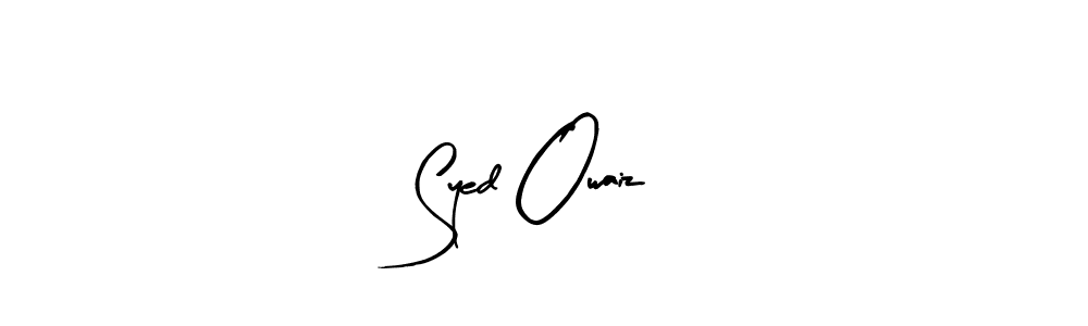 Design your own signature with our free online signature maker. With this signature software, you can create a handwritten (Arty Signature) signature for name Syed Owaiz. Syed Owaiz signature style 8 images and pictures png